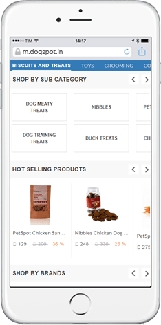 UI UX Design of Dogspot