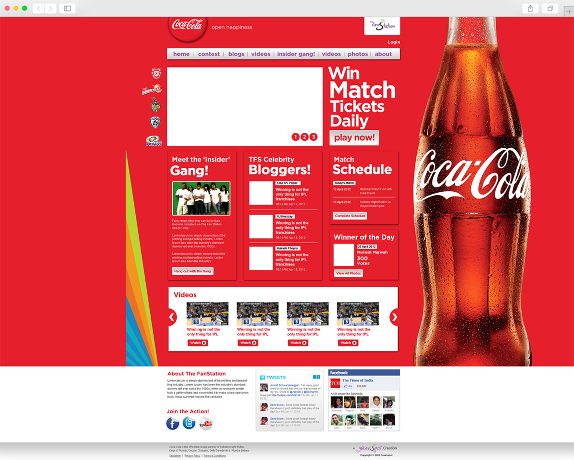 Campaign Website Design & Development for IPL